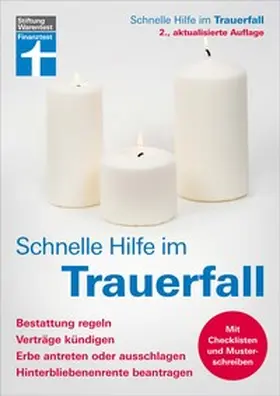 Mecchia / Stiftung Warentest / Zobel |  Schnelle Hilfe im Trauerfall | Buch |  Sack Fachmedien