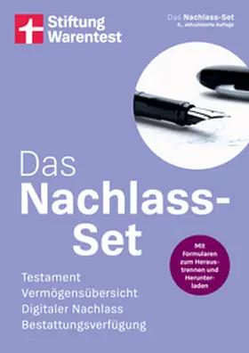 Warentest |  Das Nachlass-Set | Buch |  Sack Fachmedien