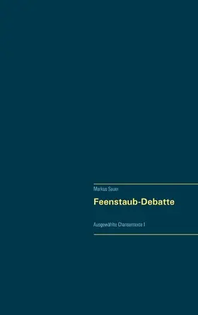 Sauer |  Feenstaub-Debatte | eBook | Sack Fachmedien