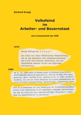 Krupp |  Volksfeind im Arbeiter- und Bauernstaat | Buch |  Sack Fachmedien