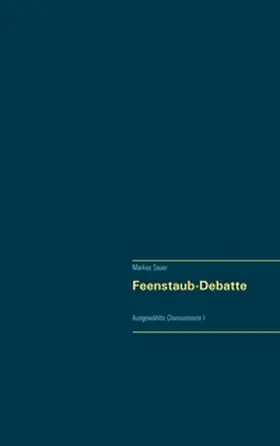 Sauer |  Feenstaub-Debatte | Buch |  Sack Fachmedien