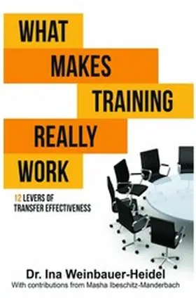 Weinbauer-Heidel / Ibeschitz-Manderbach | What Makes Training Really Work | E-Book | sack.de