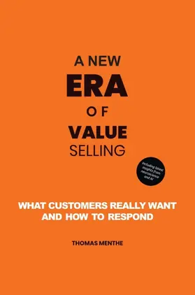 Menthe |  A new era of Value Selling | Buch |  Sack Fachmedien