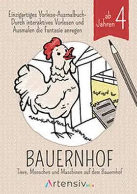 Schulz |  Bauernhof - Malbuch ab 4 Jahren | Buch |  Sack Fachmedien