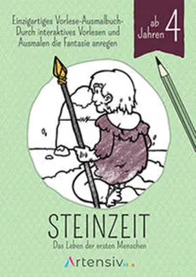 Schulz |  Steinzeit - Malbuch ab 4 Jahren | Buch |  Sack Fachmedien
