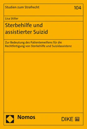 Stiller |  Sterbehilfe und assistierter Suizid | eBook | Sack Fachmedien