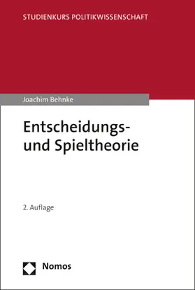 Behnke |  Entscheidungs- und Spieltheorie | eBook | Sack Fachmedien