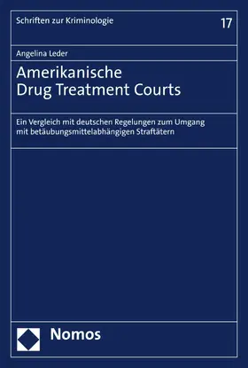 Leder |  Amerikanische Drug Treatment Courts | eBook | Sack Fachmedien