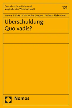 Ebke / Seagon / Piekenbrock |  Überschuldung: Quo vadis? | eBook | Sack Fachmedien