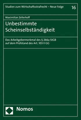 Zellerhoff | Unbestimmte Scheinselbständigkeit | E-Book | www2.sack.de