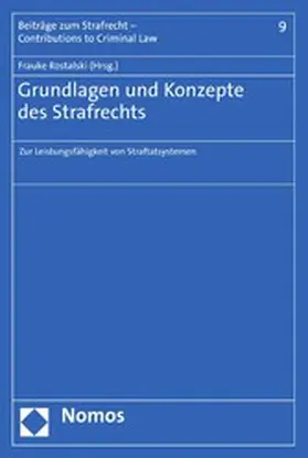 Rostalski |  Grundlagen und Konzepte des Strafrechts | eBook | Sack Fachmedien