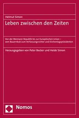 Simon / Becker |  Leben zwischen den Zeiten | eBook | Sack Fachmedien