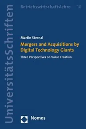 Sternal |  Mergers and Acquisitions by Digital Technology Giants | eBook | Sack Fachmedien