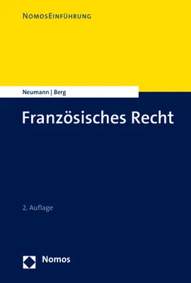 Neumann / Berg | Französisches Recht | E-Book | sack.de