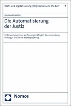 Graichen |  Die Automatisierung der Justiz | eBook | Sack Fachmedien