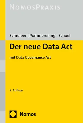 Schreiber / Pommerening / Schoel |  Der neue Data Act (DA) | eBook | Sack Fachmedien