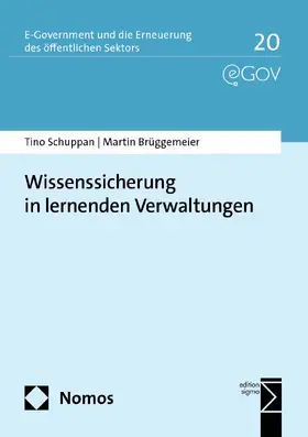 Schuppan / Brüggemeier |  Wissenssicherung in lernenden Verwaltungen | eBook | Sack Fachmedien