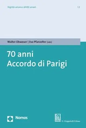 Obwexer / Pfanzelter |  70 anni Accordo di Parigi | eBook | Sack Fachmedien