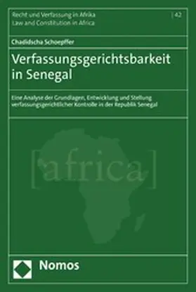 Schoepffer |  Verfassungsgerichtsbarkeit in Senegal | eBook | Sack Fachmedien
