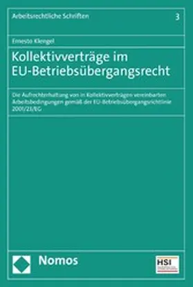 Klengel |  Kollektivverträge im EU-Betriebsübergangsrecht | eBook | Sack Fachmedien