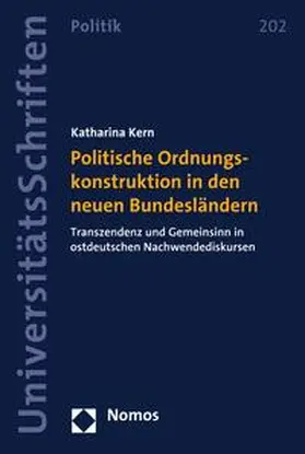 Kern | Politische Ordnungskonstruktion in den neuen Bundesländern | E-Book | sack.de