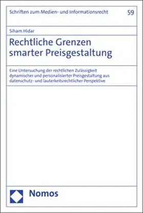 Hidar | Rechtliche Grenzen smarter Preisgestaltung | E-Book | sack.de