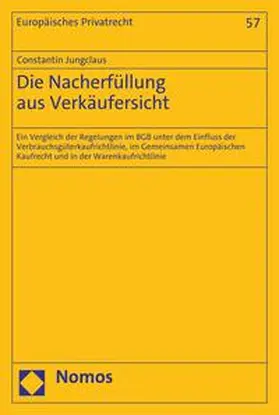 Jungclaus |  Die Nacherfüllung aus Verkäufersicht | eBook | Sack Fachmedien