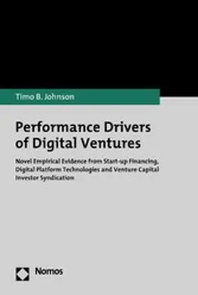 Johnson |  Performance Drivers of Digital Ventures | eBook | Sack Fachmedien