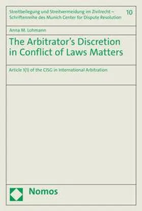 Lohmann | The Arbitrator's Discretion in Conflict of Laws Matters | E-Book | sack.de