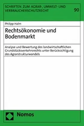 Halm | Rechtsökonomie und Bodenmarkt | E-Book | www2.sack.de