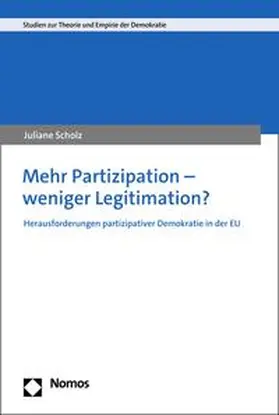 Scholz |  Mehr Partizipation – weniger Legitimation? | eBook | Sack Fachmedien