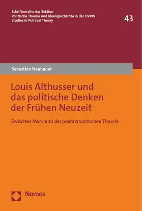 Neubauer |  Louis Althusser und das politische Denken der Frühen Neuzeit | eBook | Sack Fachmedien