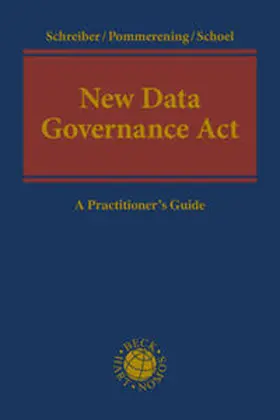 Schreiber / Pommerening / Schoel |  New Data Governance Act | eBook | Sack Fachmedien