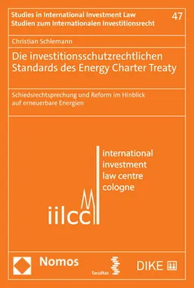 Schlemann | Die investitionsschutzrechtlichen Standards des Energy Charter Treaty | E-Book | sack.de