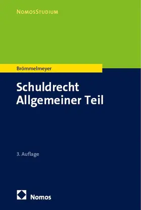 Brömmelmeyer | Schuldrecht Allgemeiner Teil | E-Book | www2.sack.de