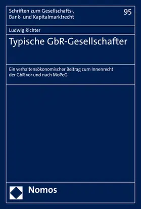 Richter |  Typische GbR-Gesellschafter | eBook | Sack Fachmedien