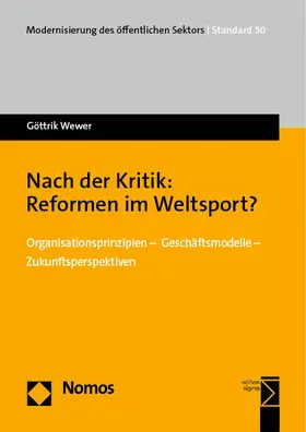 Wewer |  Nach der Kritik: Reformen im Weltsport? | eBook | Sack Fachmedien