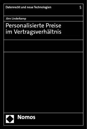 Linderkamp |  Personalisierte Preise im Vertragsverhältnis | eBook | Sack Fachmedien