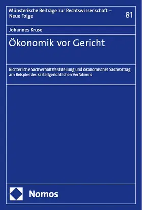 Kruse |  Ökonomik vor Gericht | eBook | Sack Fachmedien