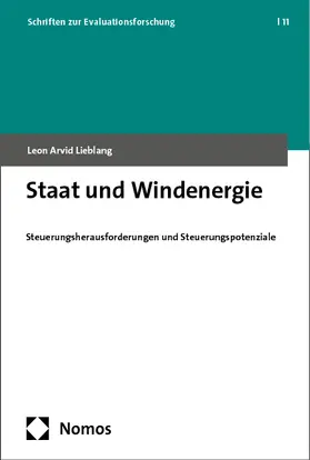 Lieblang |  Staat und Windenergie | eBook | Sack Fachmedien