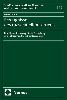 Lampe |  Erzeugnisse des maschinellen Lernens | eBook | Sack Fachmedien