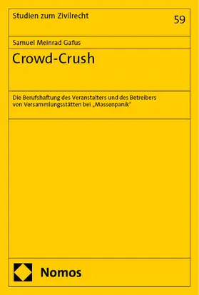 Gafus |  Crowd-Crush | eBook | Sack Fachmedien