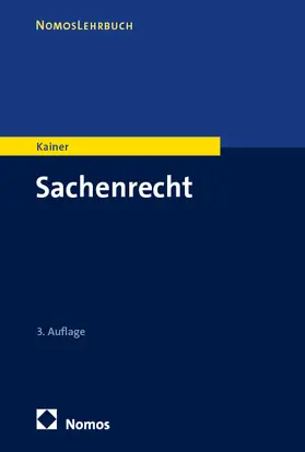 Kainer |  Sachenrecht | eBook | Sack Fachmedien