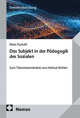 Pachalli |  Das Subjekt in der Pädagogik des Sozialen | eBook | Sack Fachmedien