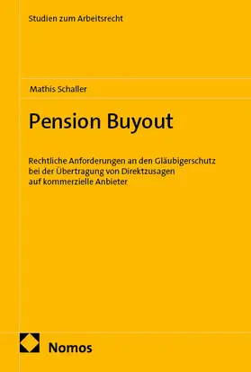 Schaller | Pension Buyout | E-Book | www2.sack.de
