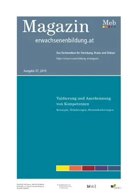 Lassnigg / Schindler |  Validierung und Anerkennung von Kompetenzen. Konzepte, Erfahrungen, Herausforderungen | eBook | Sack Fachmedien