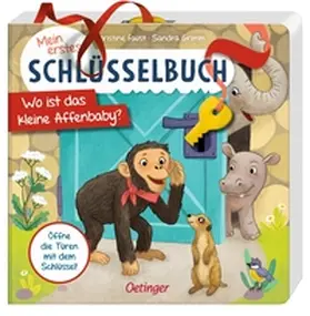 Grimm |  Mein erstes Schlüsselbuch. Wo ist das kleine Affenbaby? | Buch |  Sack Fachmedien