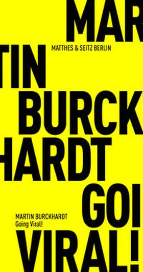 Burckhardt | Going Viral! | Buch | 978-3-7518-0513-1 | sack.de
