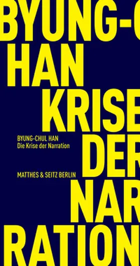 Han |  Die Krise der Narration | Buch |  Sack Fachmedien