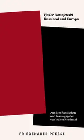 Dostojewski / Koschmal / Dostoevskij |  Russland und Europa | Buch |  Sack Fachmedien